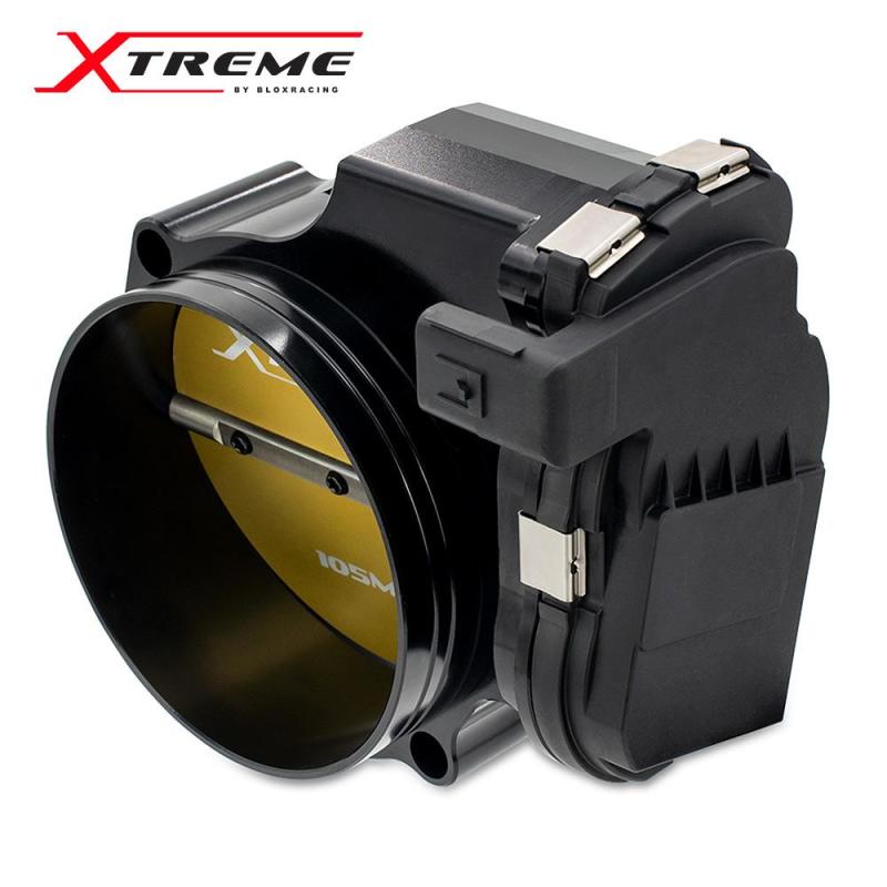 Jeep Trackhawk Throttle Body - BLOX Racing - 105mm Electronic Billet - Black - `15-`27